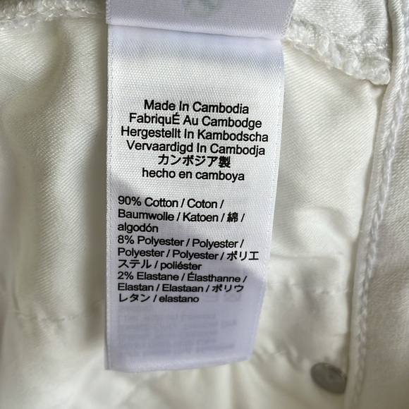 J.Crew White Curvy Vintage Slim Straight Jeans - Picture 8 of 11